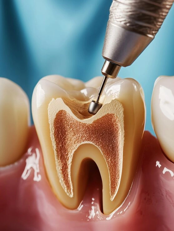 dentist performing cavity filling procedure tooth dental clinic 537415 14478